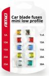   Car Blade Fuses mini low profile set